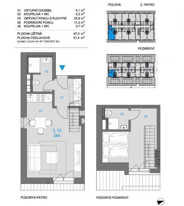 Apartmán 2+kk Dolní Morava Esterno foto